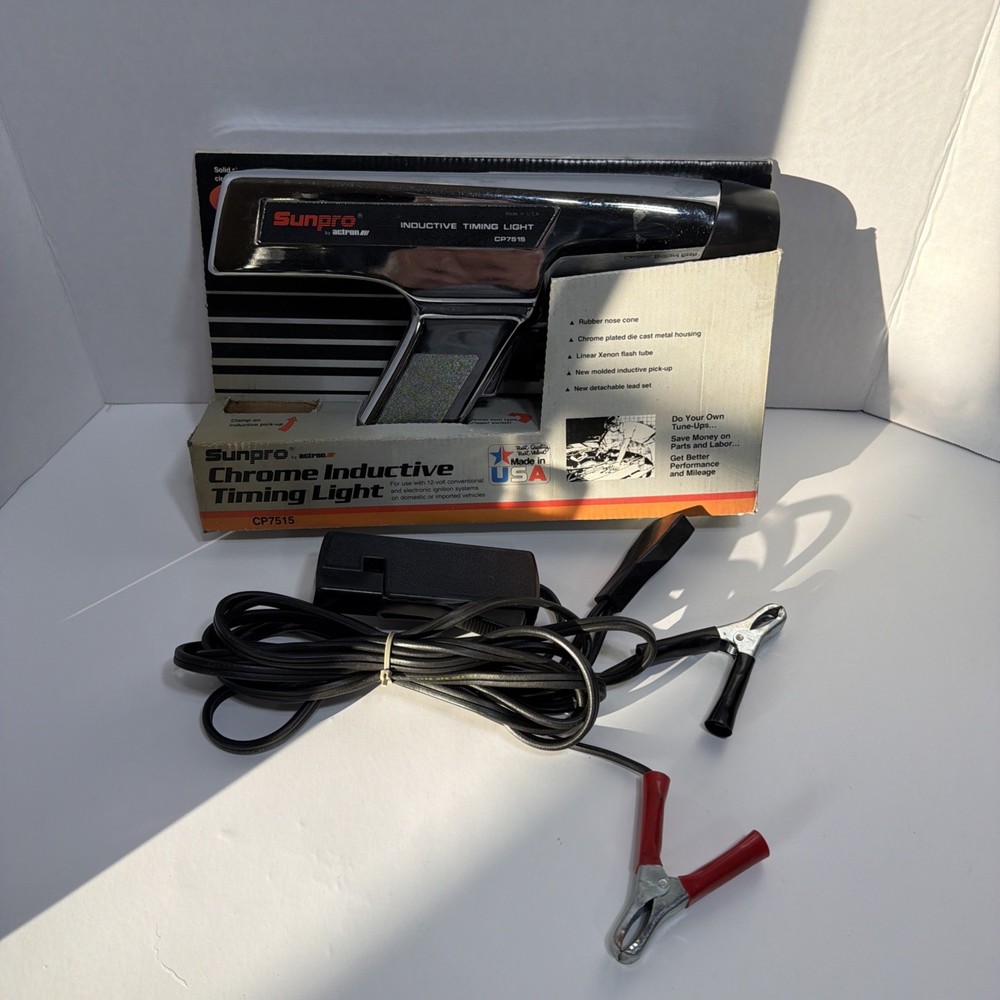Vintage Sunpro CP-7515 Inductive Timing Light