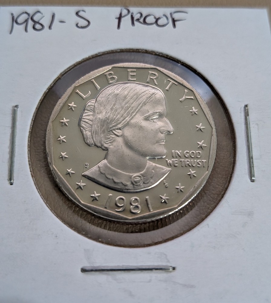 1981-S SBA$1 Type 1 DCAM (Proof) Susan B. Anthony Dollar