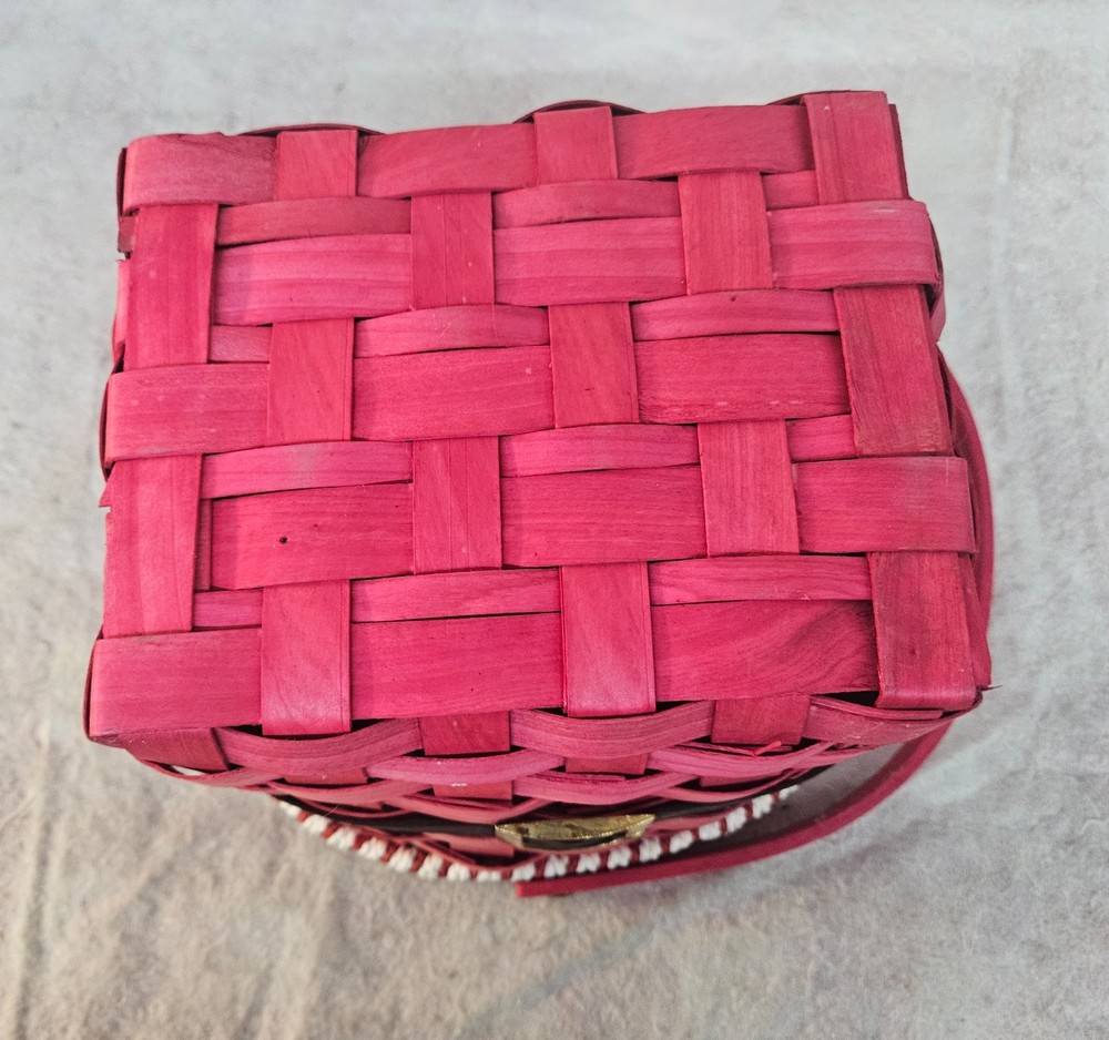 SANTA CLAUS Wicker Basket