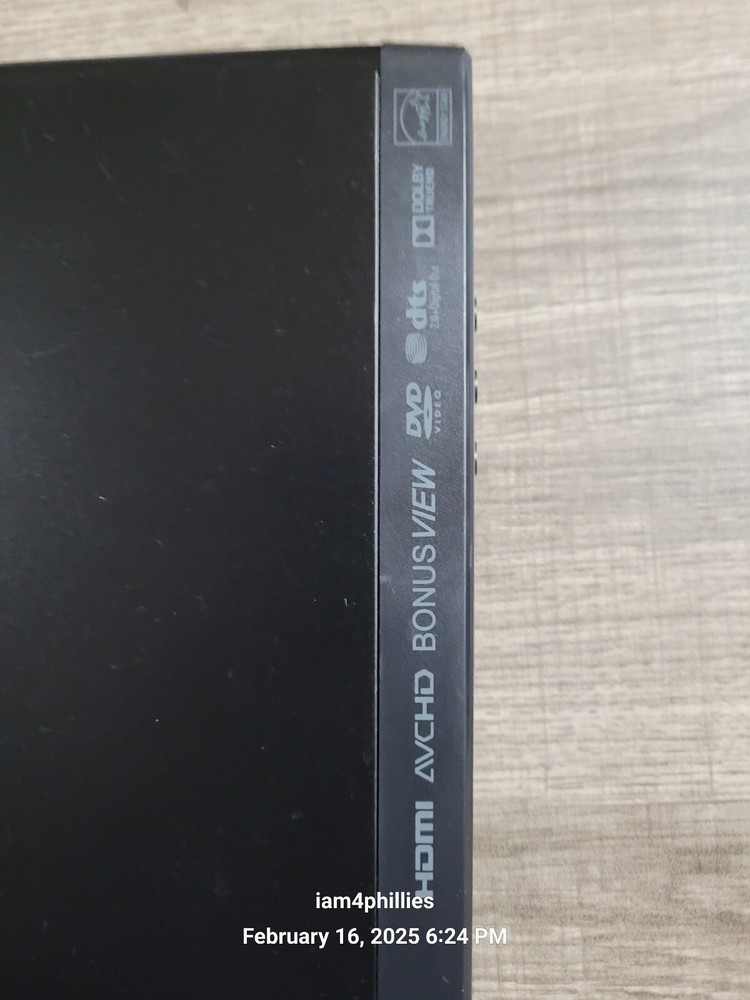 📀 Sanyo BLU-RAY Disc player - With HDMI Cable - NO REMOTE 📀