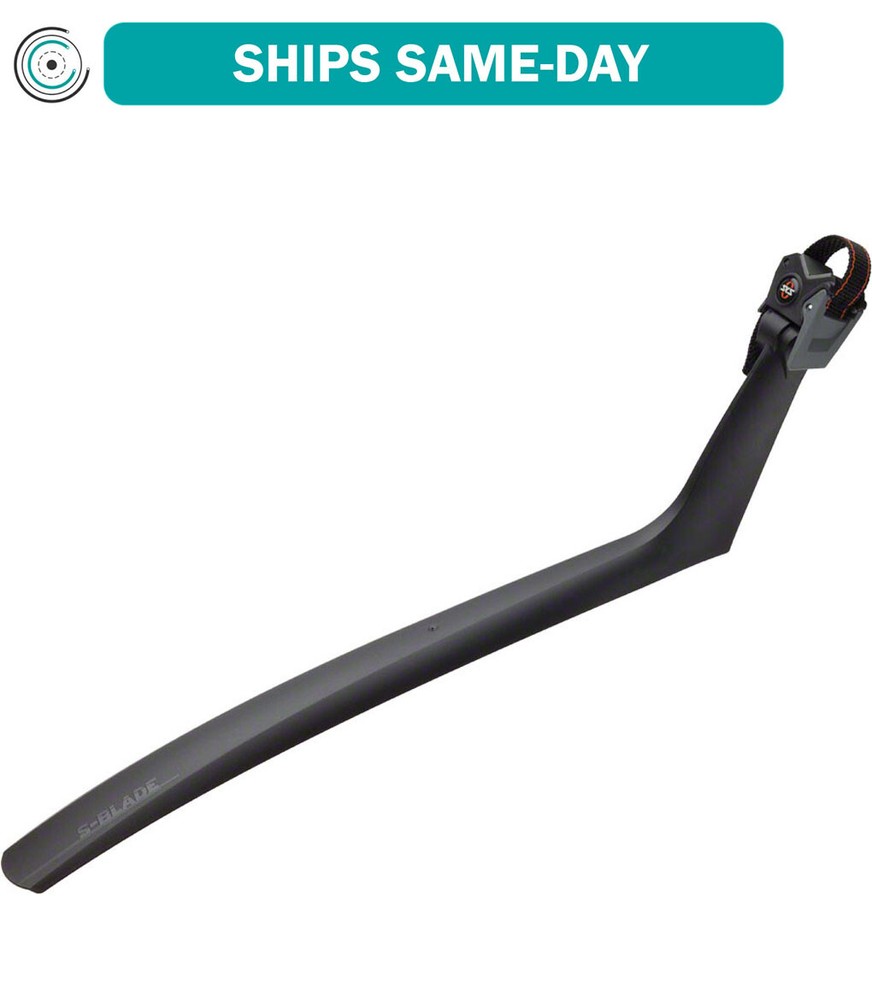 SKS S-Blade 28mm Rear Fender Black Quick Release Mounting Adjustable