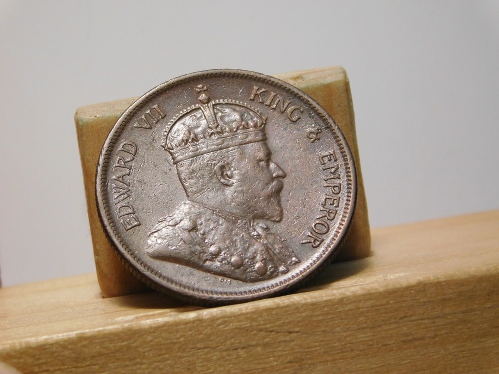 Straits Settlements, 1904, one cent, Edward VII