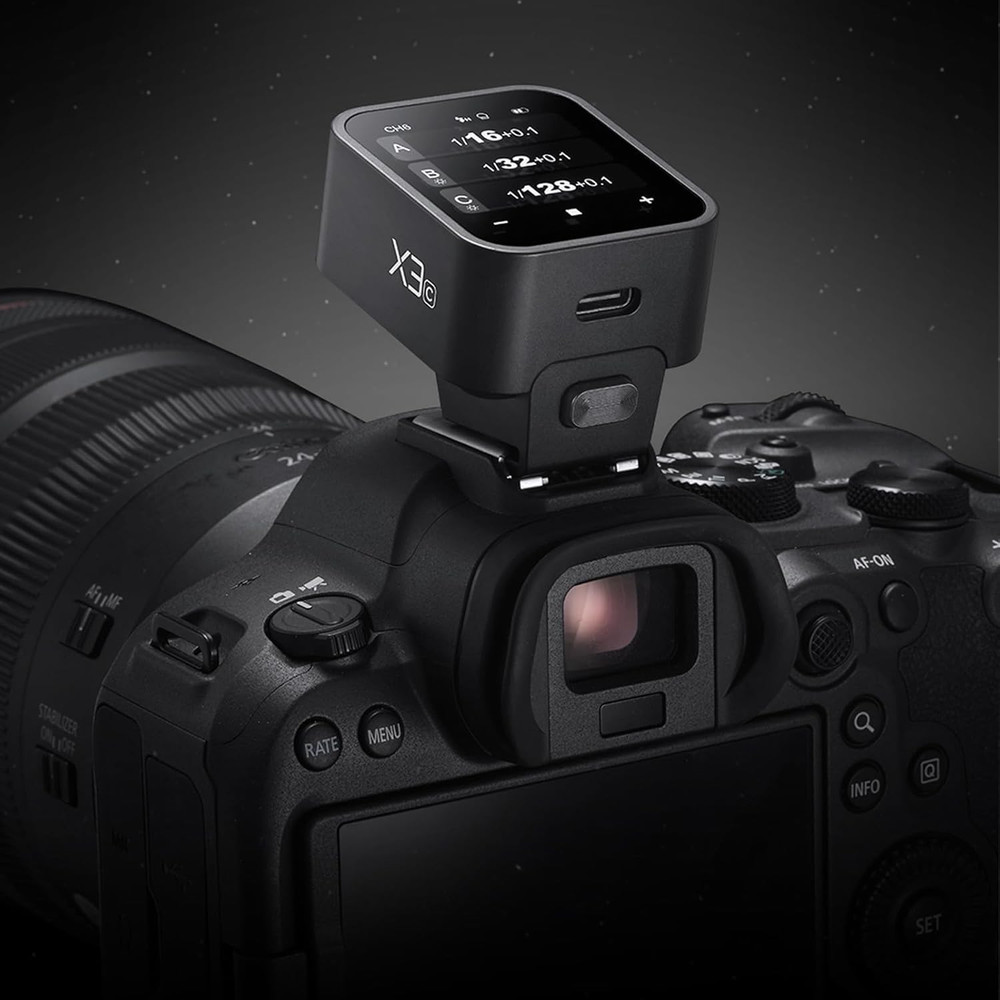 X3-N Wireless Trigger for Nikon, TTL OLED Touchscreen 1/8000S HSS Flash Transmit