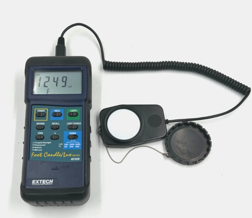 EXTECH Instruments Foot Candle/Lux Meter 407026