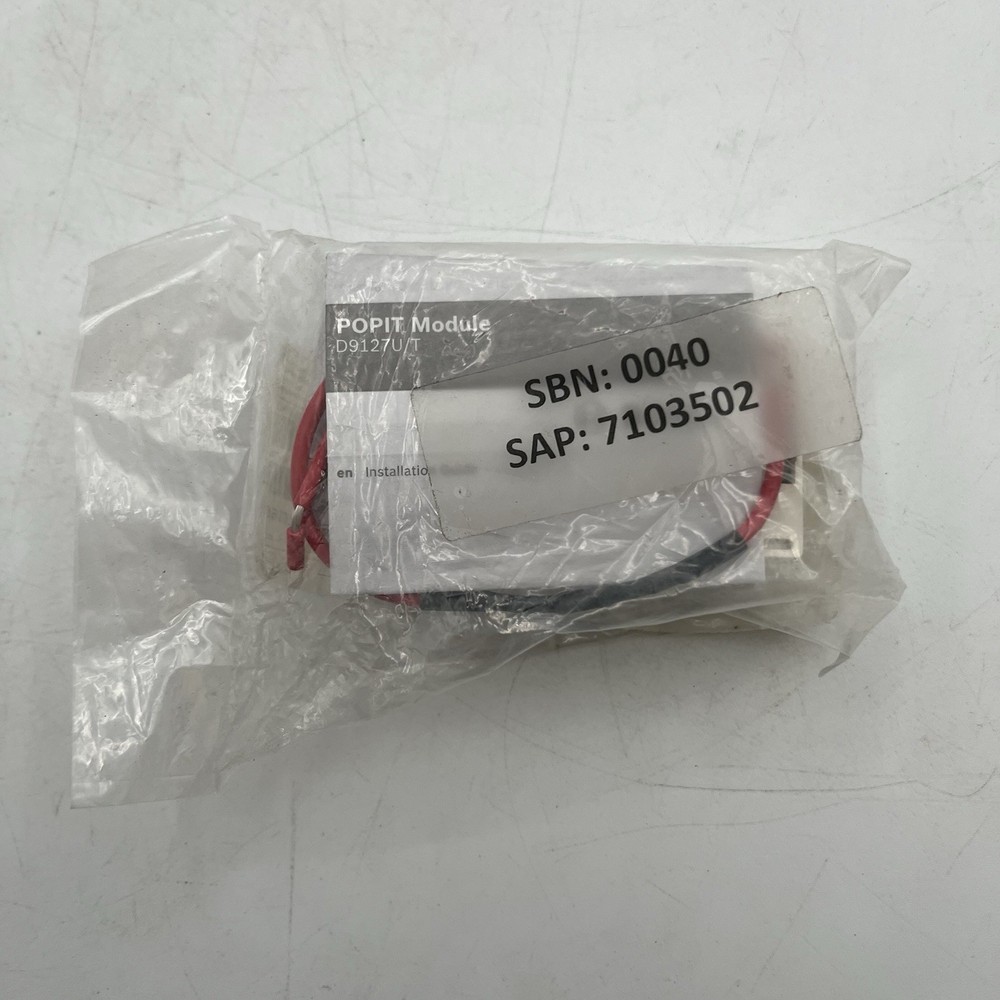 NEW IN BAG!! Bosch Popit Security Module without Tamper Switch - D9127U