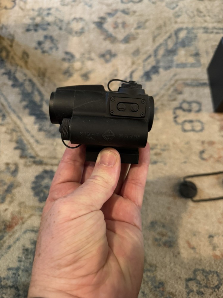 Sightmark Wolverine 1x28 FSR Red Dot Sight 2 MOA Dot Black