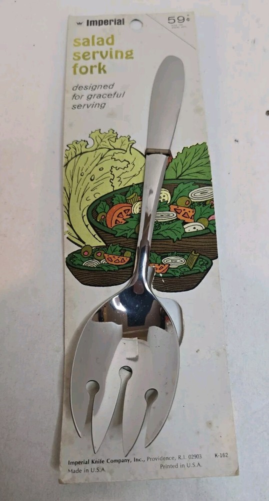 New Imperial  salad serving fork designed for graceful serving
