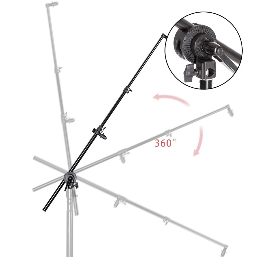 US Reflector Holder Bracket Swivel Head Reflector Disc Arm Support 26"-67"
