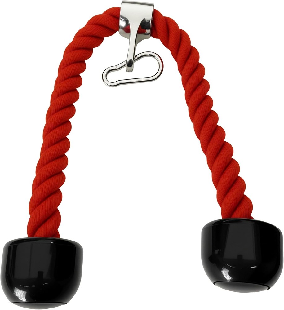 Heavy Tricep Rope Cable Machine Attachment Nylon for LAT Pull Down Workouts