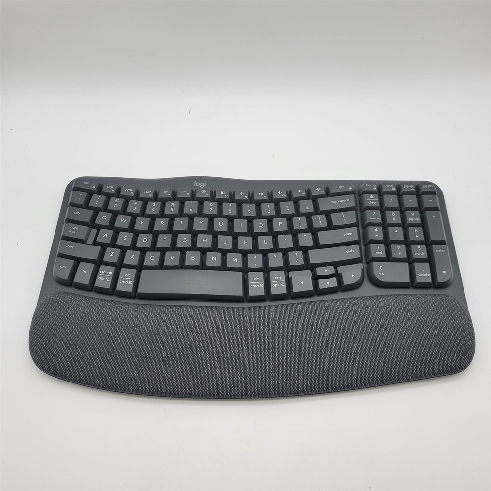 Logitech Wave Keys & Lift Vertical Mouse - Graphite [920-013610]