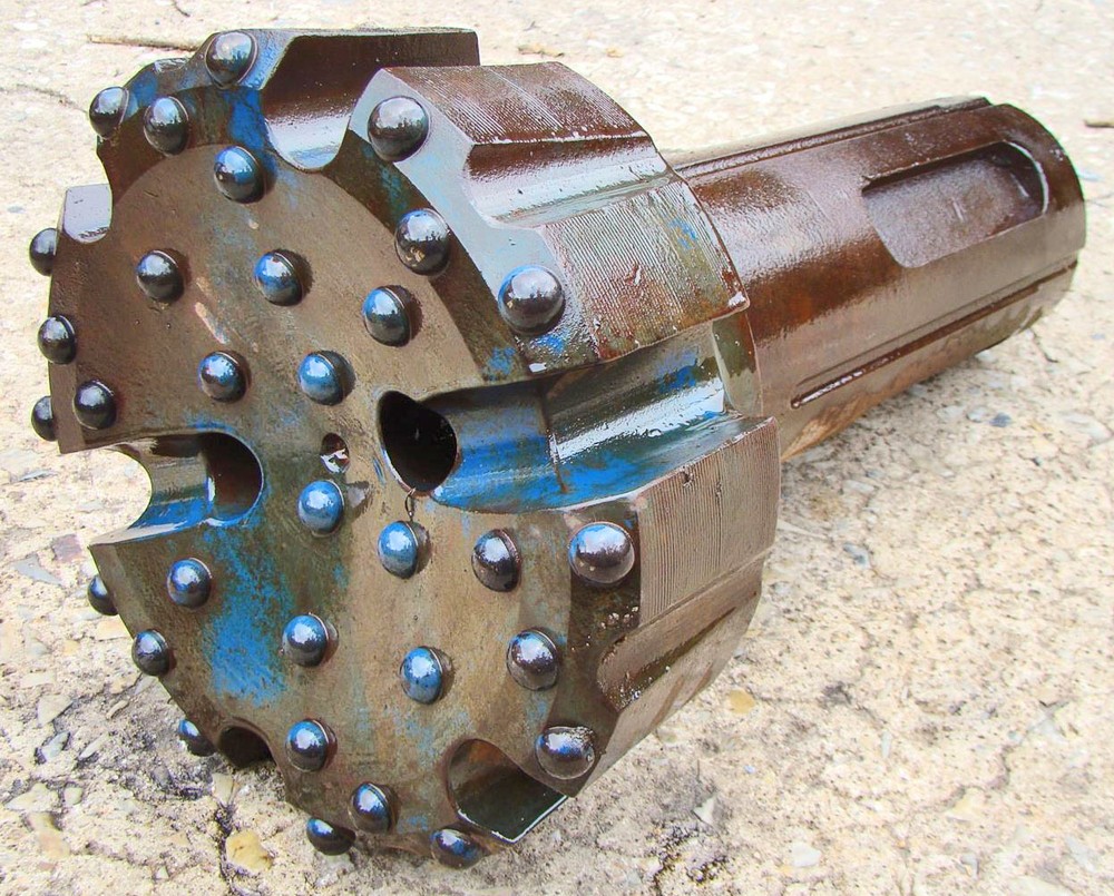 Hammer Drilling Bit TCI Concave 12" Diameter 8 Spline