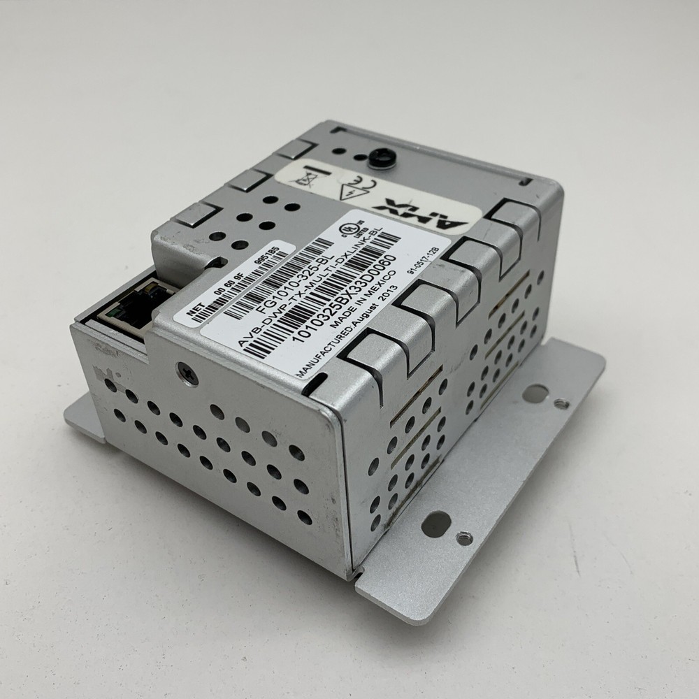 AMX FG1010-325-BL AVB-DWP-TX-MULTI-DXLINK-BL Multi Format Wallplate Transmitter