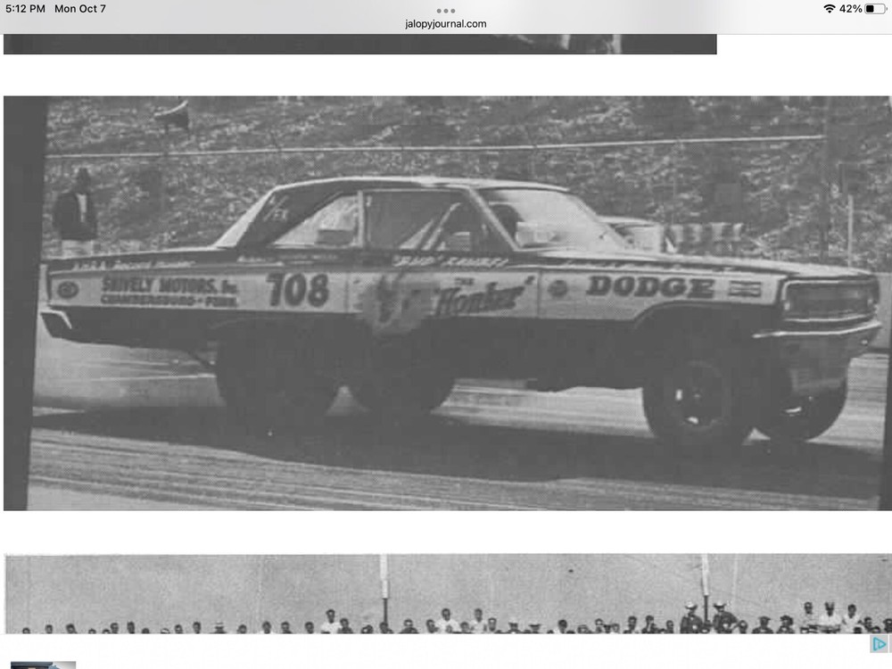 Decals - Bud Faubel, “Honker” (original version). Very Nice!