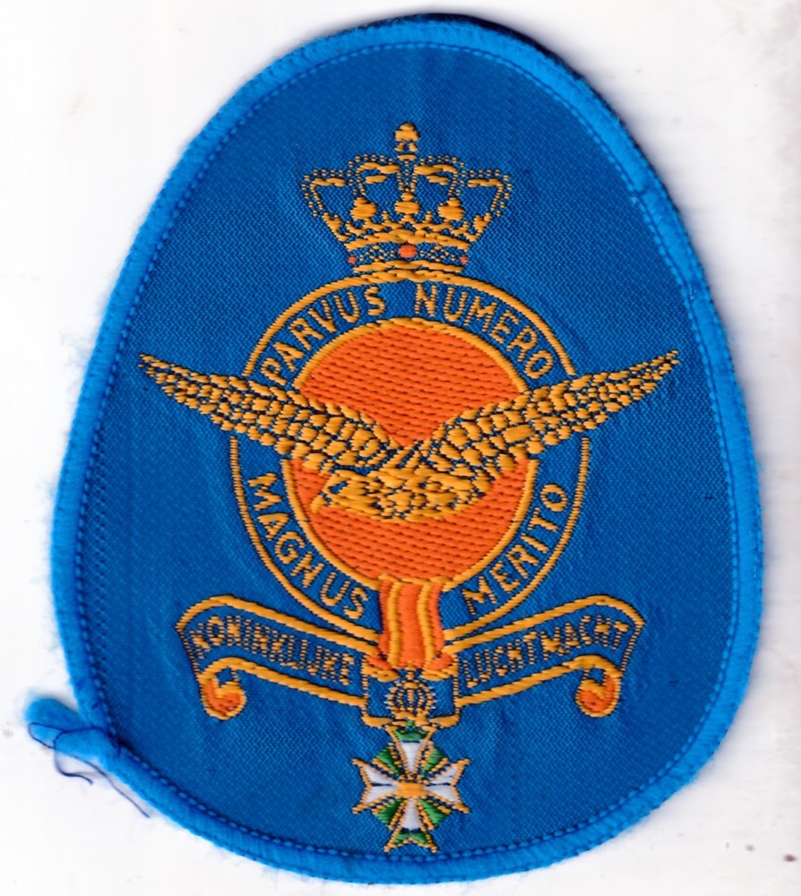 Dutch air force RNLAF  woven patch 80's