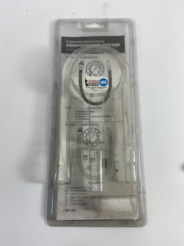 Innova Compression Tester Kit 3612 for Gas Engines