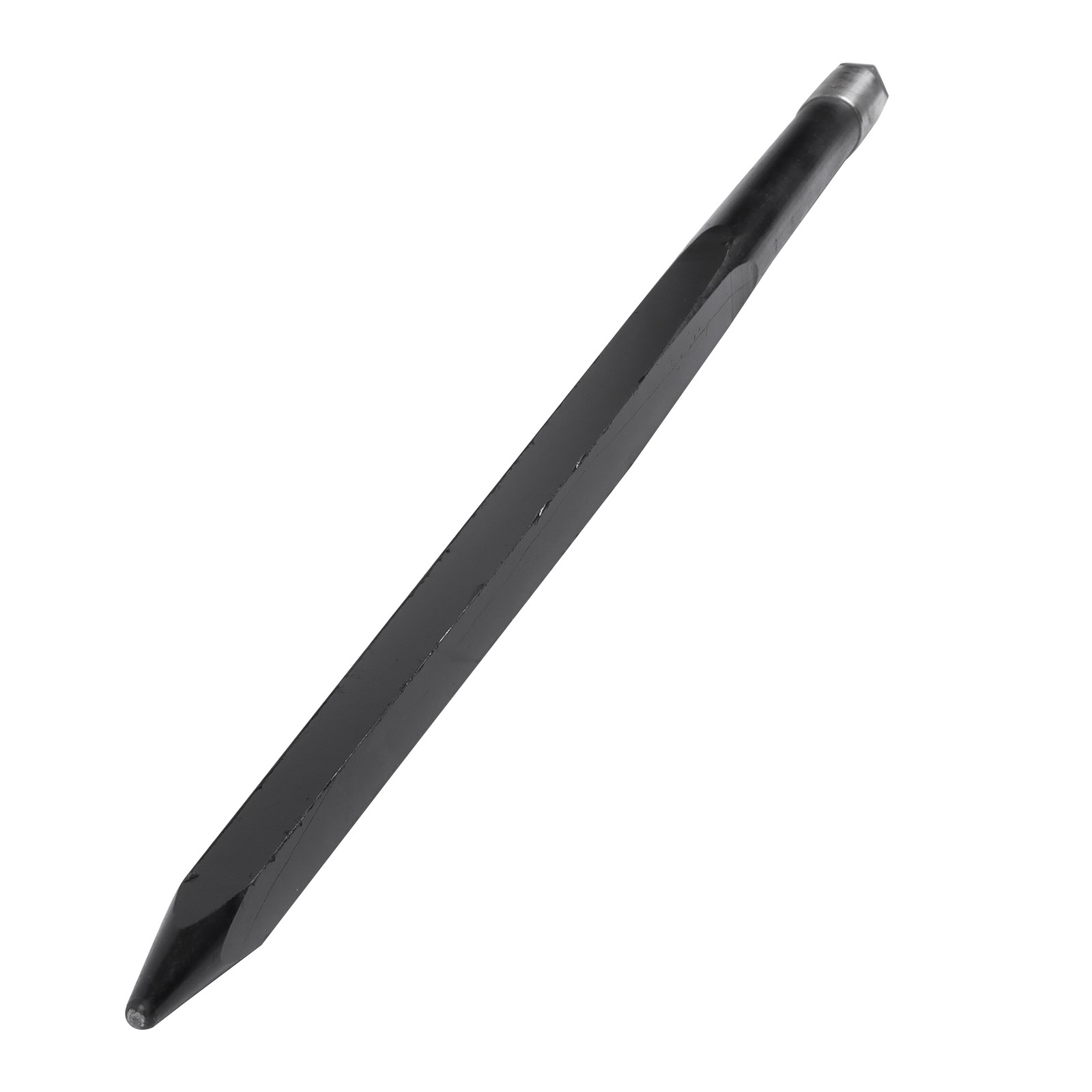 49in Hay Spike Bale Spear Fork for Tractor, Black, 2-Pack