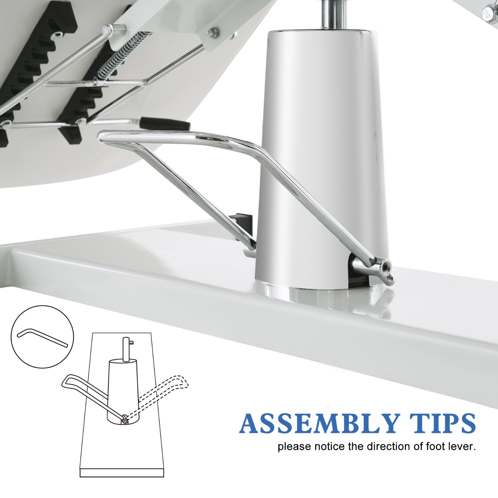 Hydraulic Massage Bed Height Adjustable Tattoo SPA Chair Multi-function Facial