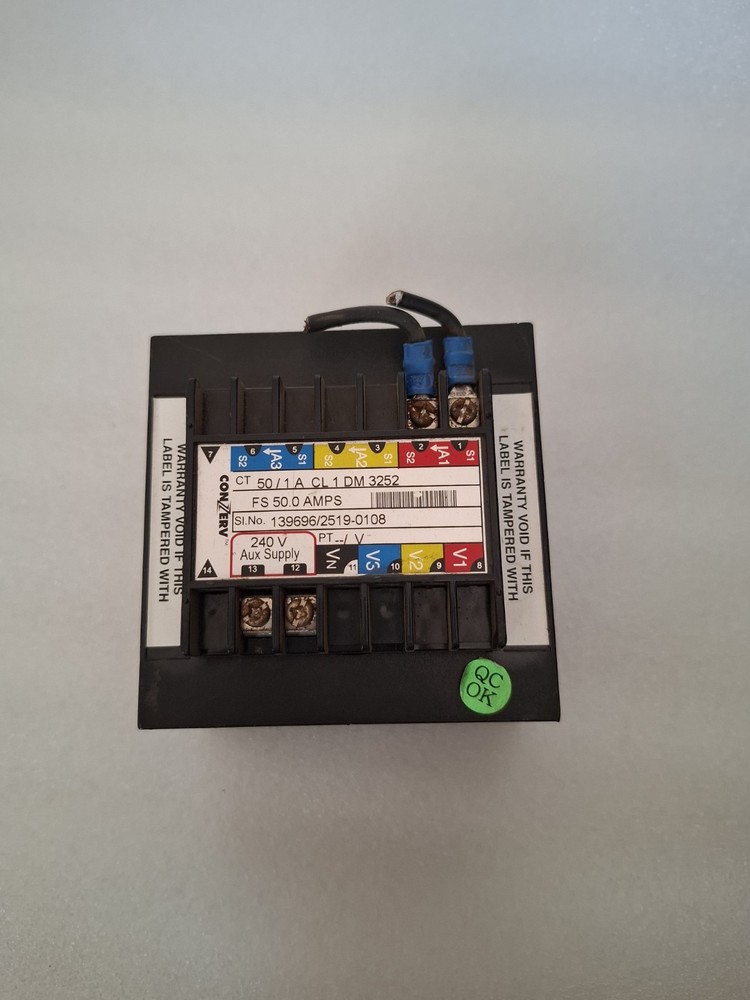 CONZERV DM3252 DIGITAL PANEL METER TESTED OK