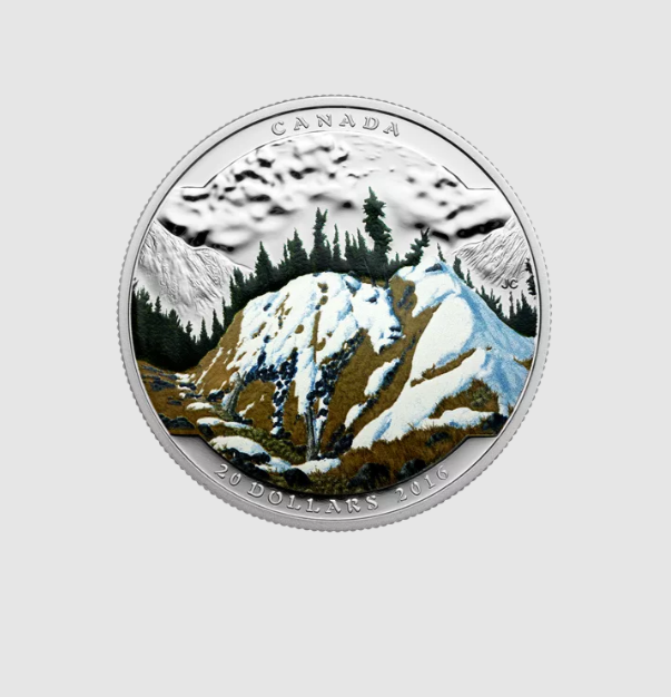 2016 Canada $20 1 oz Silver Landscape Illusion 5 Coin Set #coinsofcanada