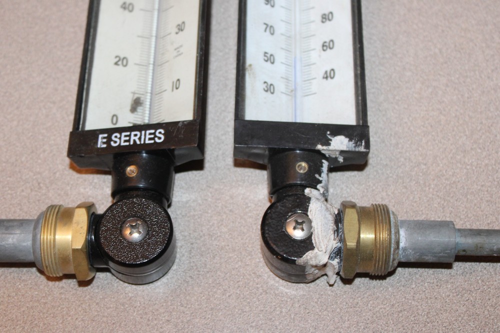 6 Trerice and Wexler Angle Thermometers