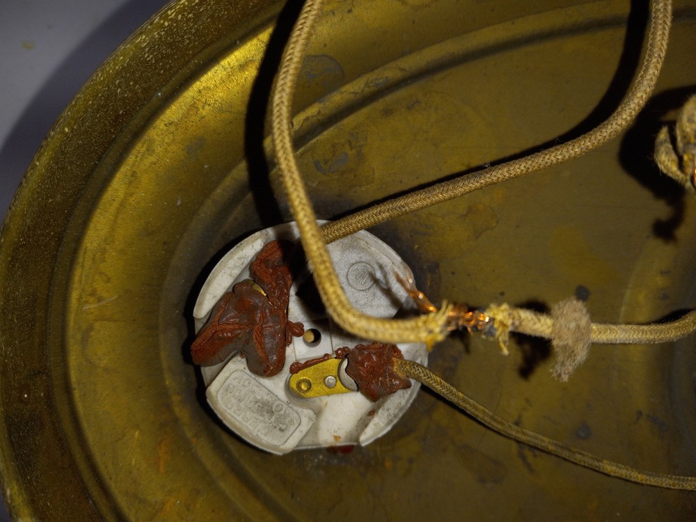 Antique Art Dèco Ceiling Light Fixture