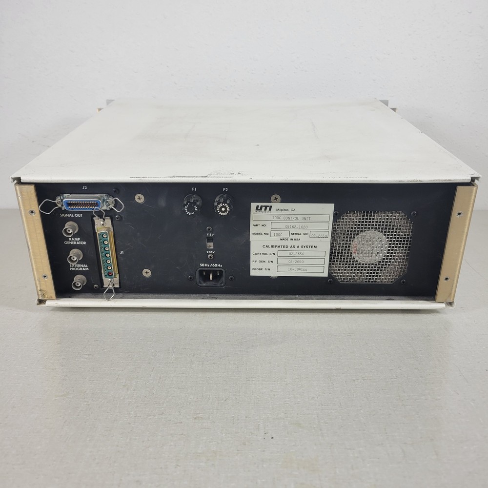BROKEN UTI Instruments Precision Gas Analyzer 100C Control Unit Kickstand