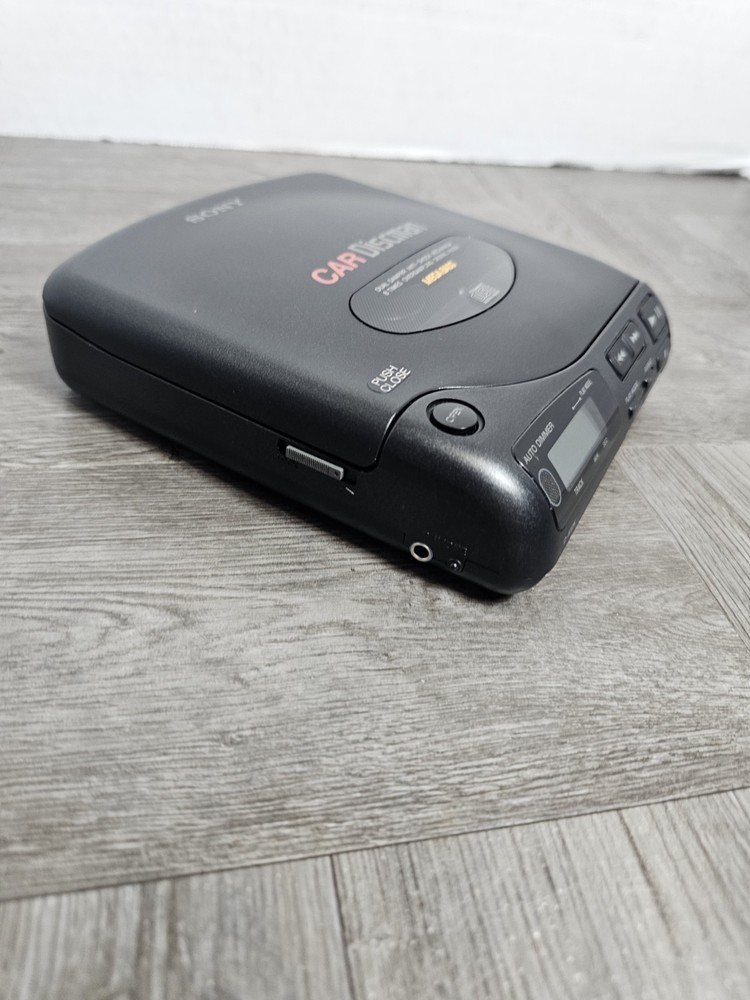 Sony Discman D-802K Portable Compact Car CD Player UNTESTED Unit Only R1