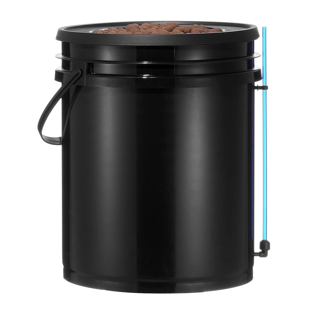 RDWC Hydroponics System Recirculating Deep Water Culture 4 Buckets 5 Gal