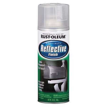 Rust-Oleum 214944 Rust Preventative Reflective Coating Spray, Clear Reflective,