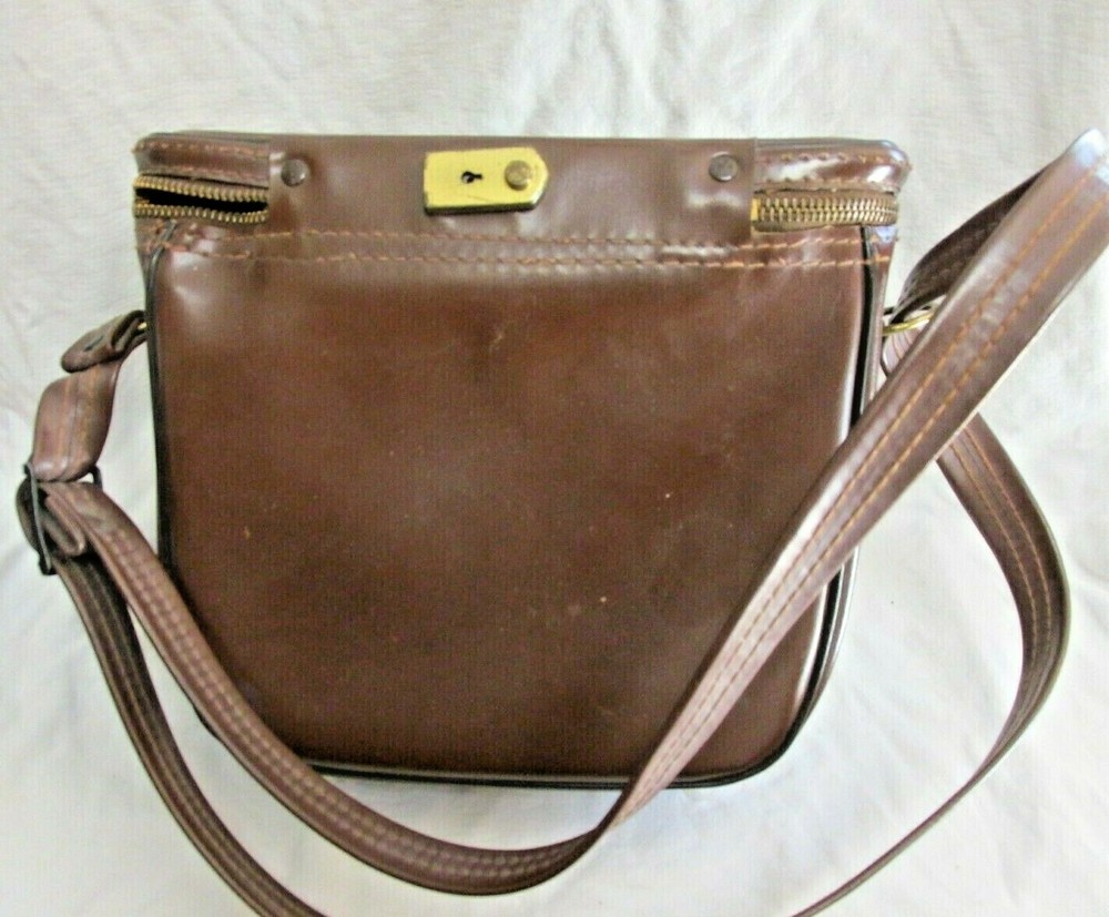 VINTAGE LEATHER CAMERA BAG