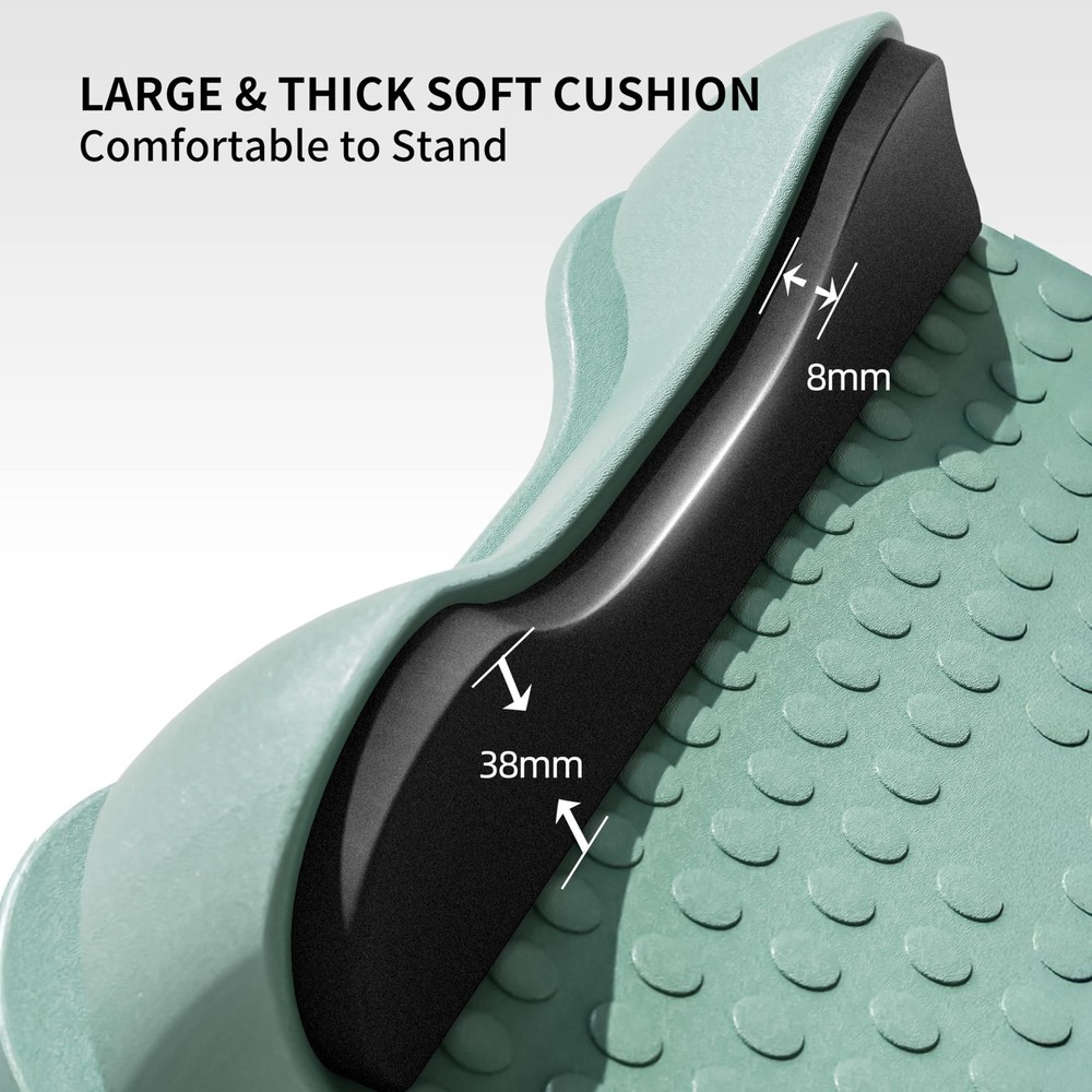PROIRON Slant Board，Portable Adjustable Calf Stretch Board with Extra-Wid