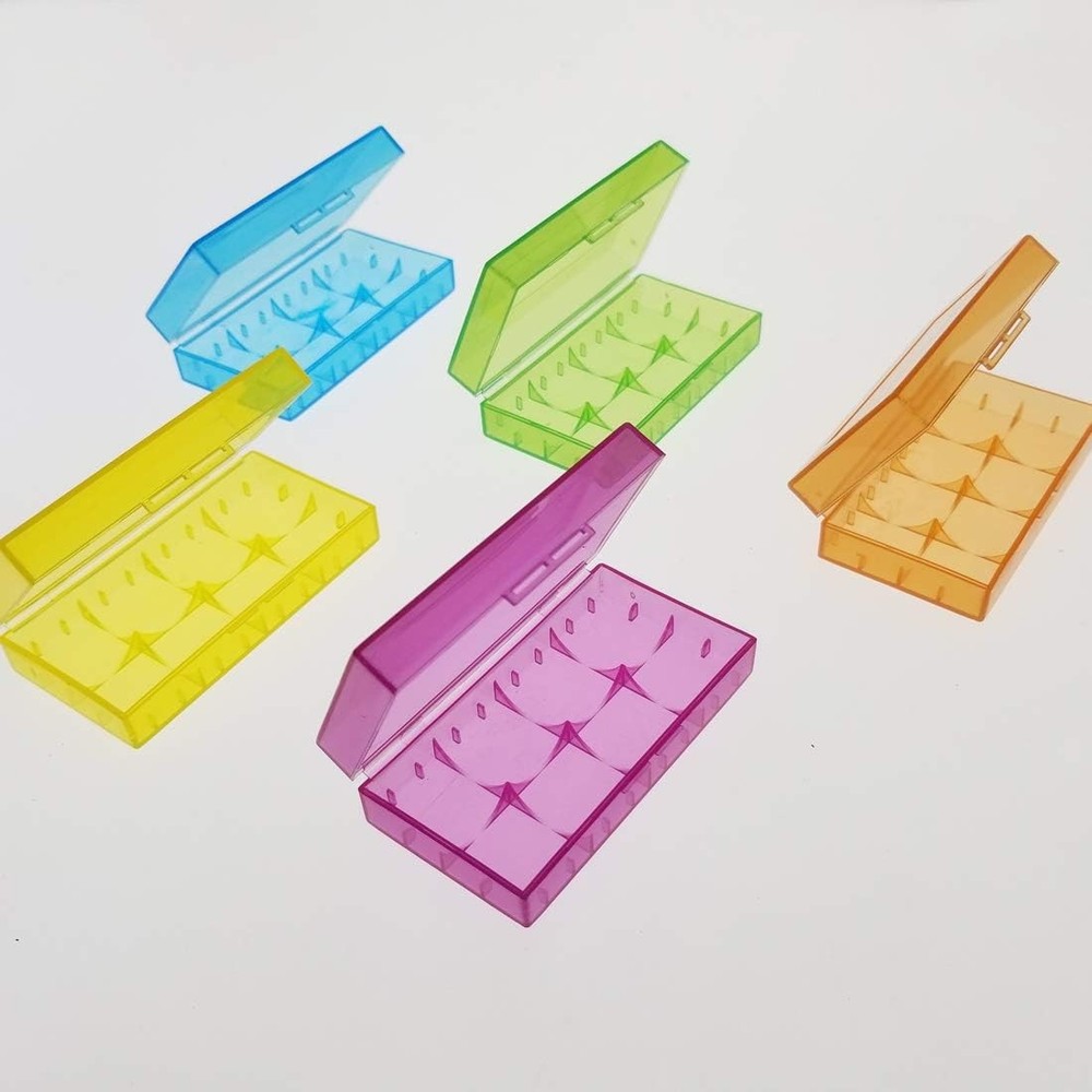 5 PCS Battery Storage Case Holder for 18650