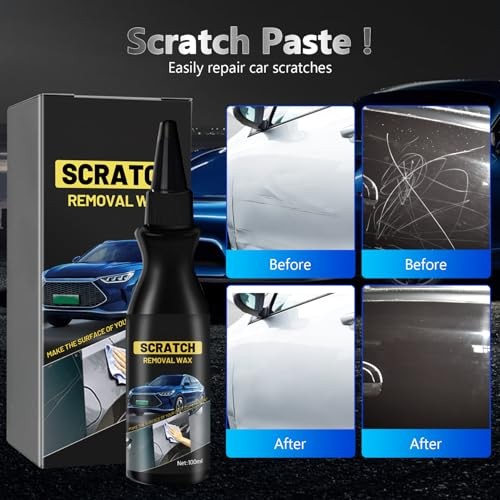 2PCS Scratch Remover for Vehicles, Car Scratch Repair Paste, Car Paint Scratch
