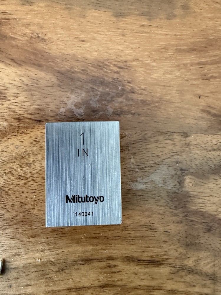 Mitutoyo Steel Rectangular Gage Block 140041