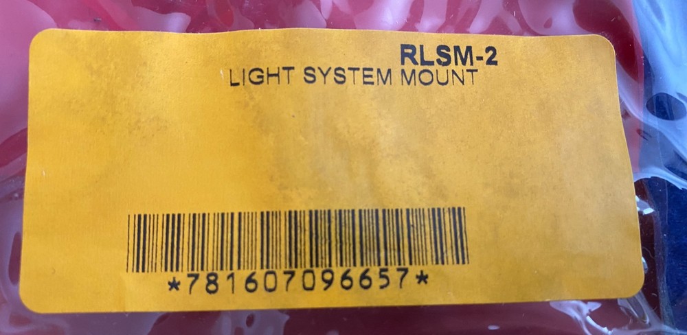 NOS Safariland Model RLSM Light System Mount w/ Original Packaging