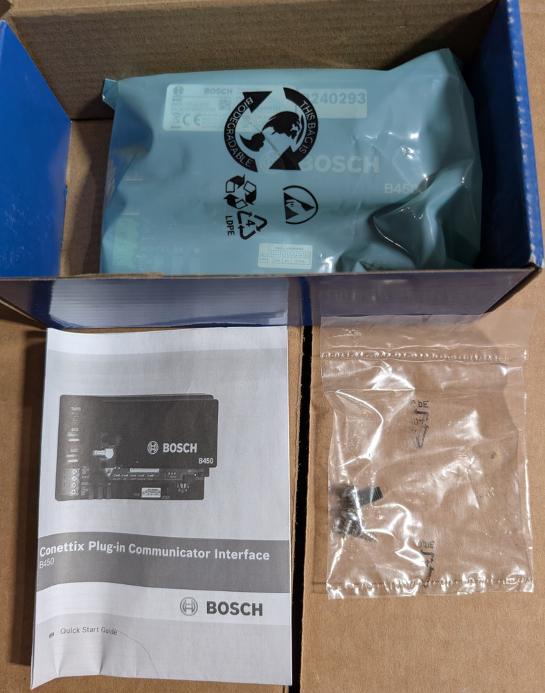 BOSCH B450 Conettix Plug-In Communicator Interface