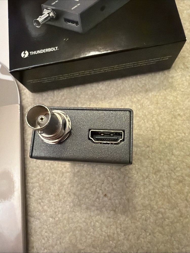 Blackmagic Design UltraStudio Mini Recorder Streaming Device Thunderbolt