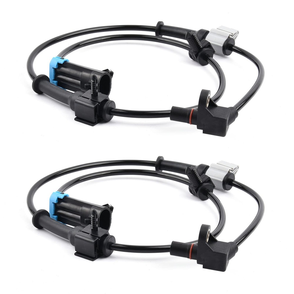 15037208 2pcs ABS Wheel Speed Sensor Front Left Right for Chevy Silverado 150...