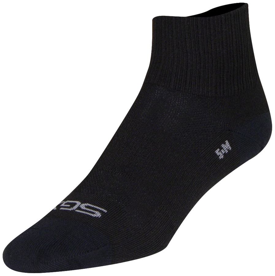SockGuy SGX Socks Ankle Socks Small/Medium Black