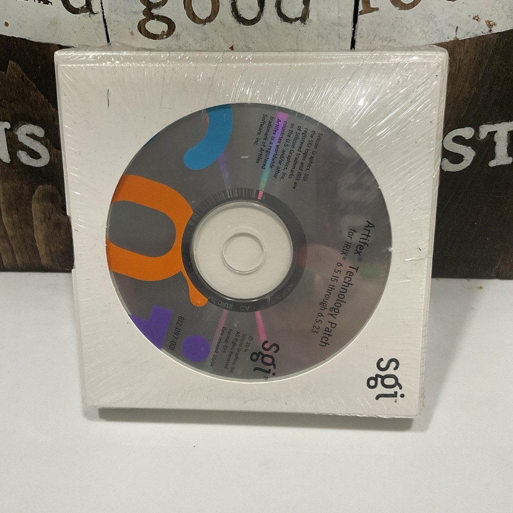 Silicon Graphics Software Library 013-2478-023 Rev A SEALED NOS!