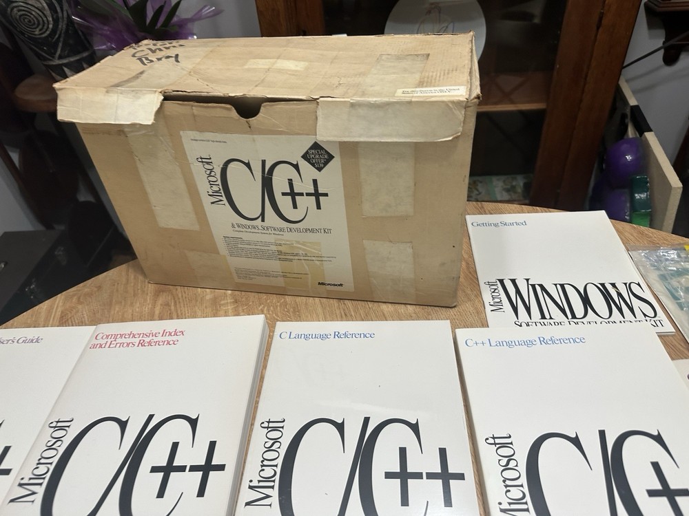 1992 Microsoft C/C++ Windows Software Development Kit Rare Set