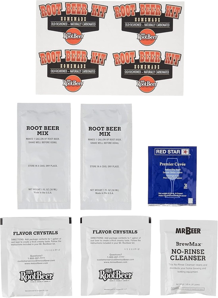 Mr. Root Beer Home Brewing Kit