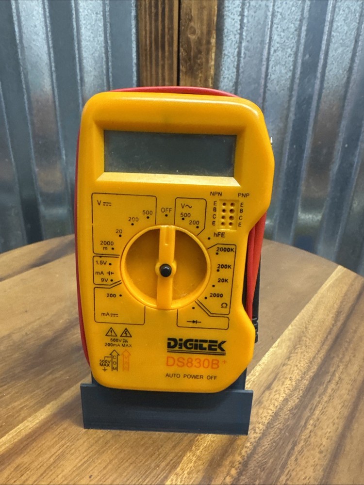 Digitek DS830B+ Multi-meter Yellow Tested Works