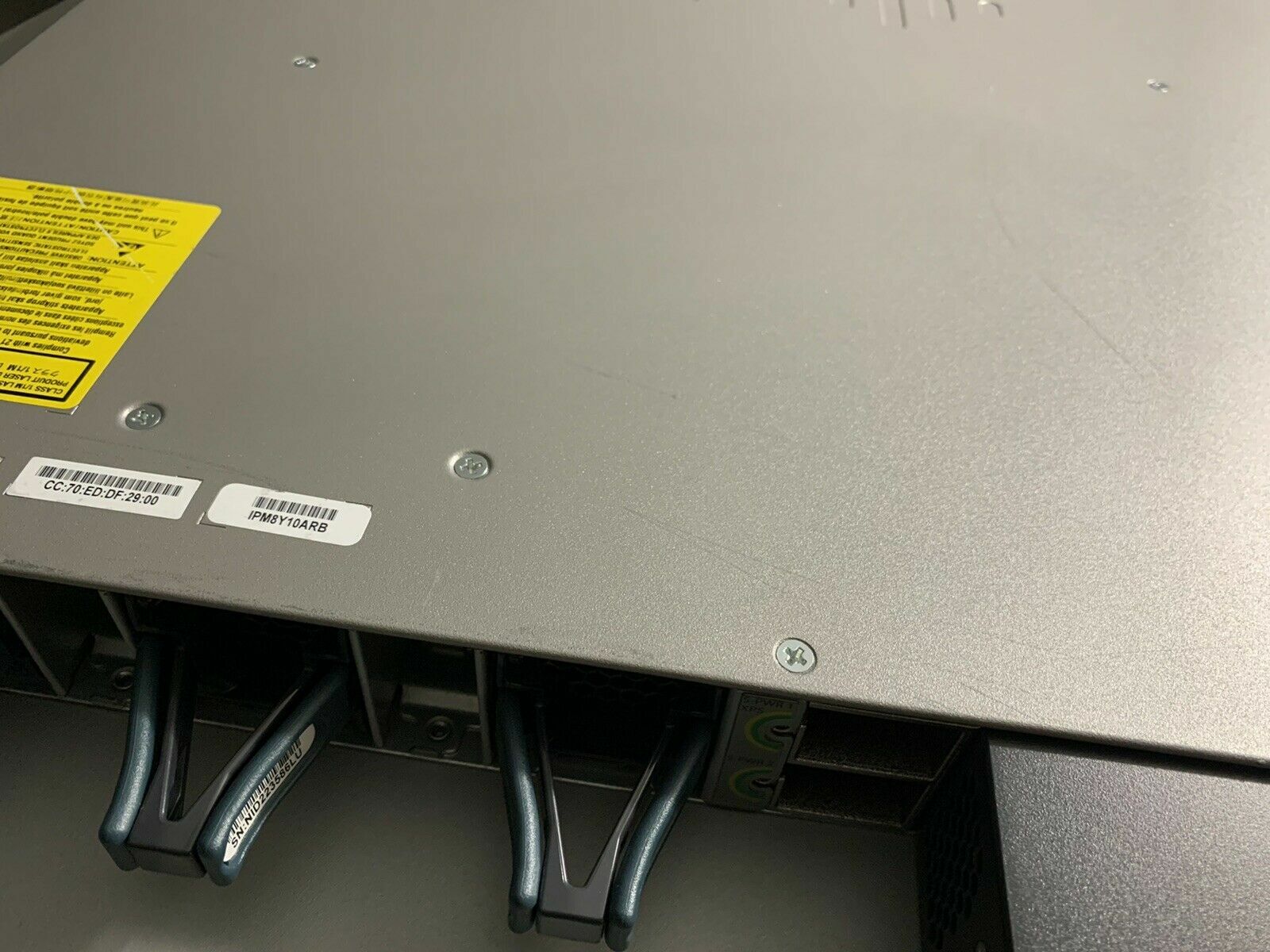 Cisco WS-C3850-12X48U-S Switch 48 Port Gigabit PoE+ 1100W dual W C3850-NM-2-10G