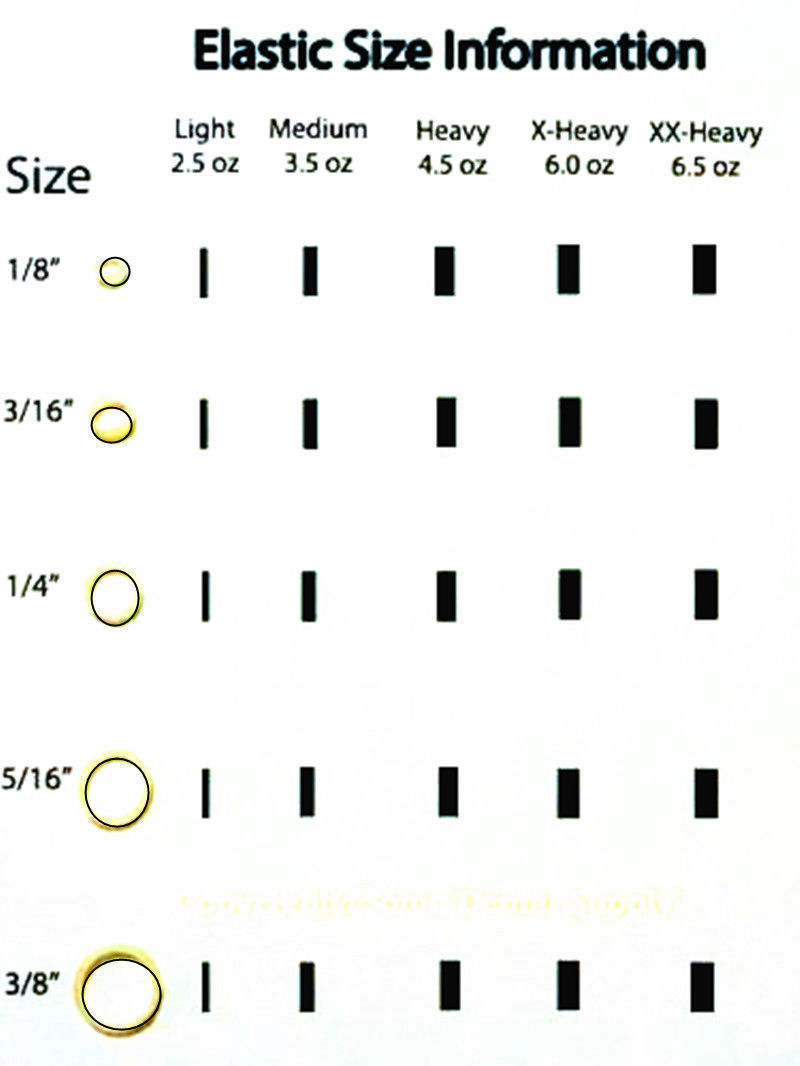 Dental Orthodontic Elastic Rubber Band Ties Colorful 2.5/3.5/4.5/6.5OZ 100/5000X