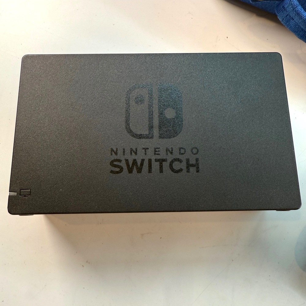 Nintendo Switch Dock Joy Con Grip Mario Style Travel Case Bundle