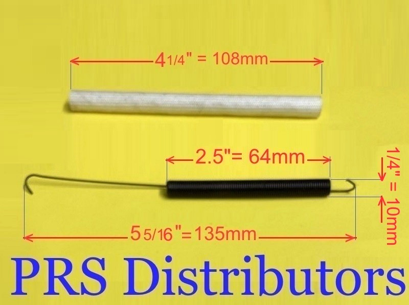 Bella Oven Toaster DOOR SPRING Replacement Part with white cover