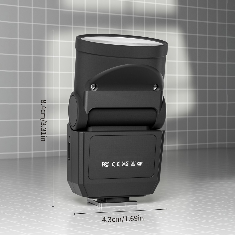 F02 Retro Mini Flash Light Micro Single Camera Portable Photography Fill Light