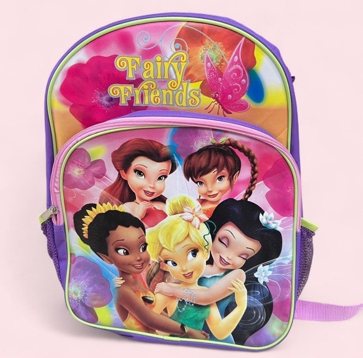 Thinker Bell And Friends Backpack Brand New Seniorbackpack