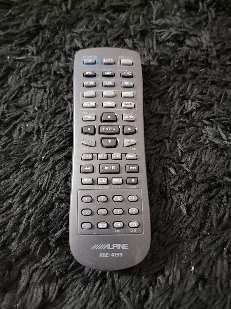 ALPINE RUE-4159 REMOTE CONTROL ALPINE RUE-4159 REMOTE CONTROL ALPINE RUE-4159🟠
